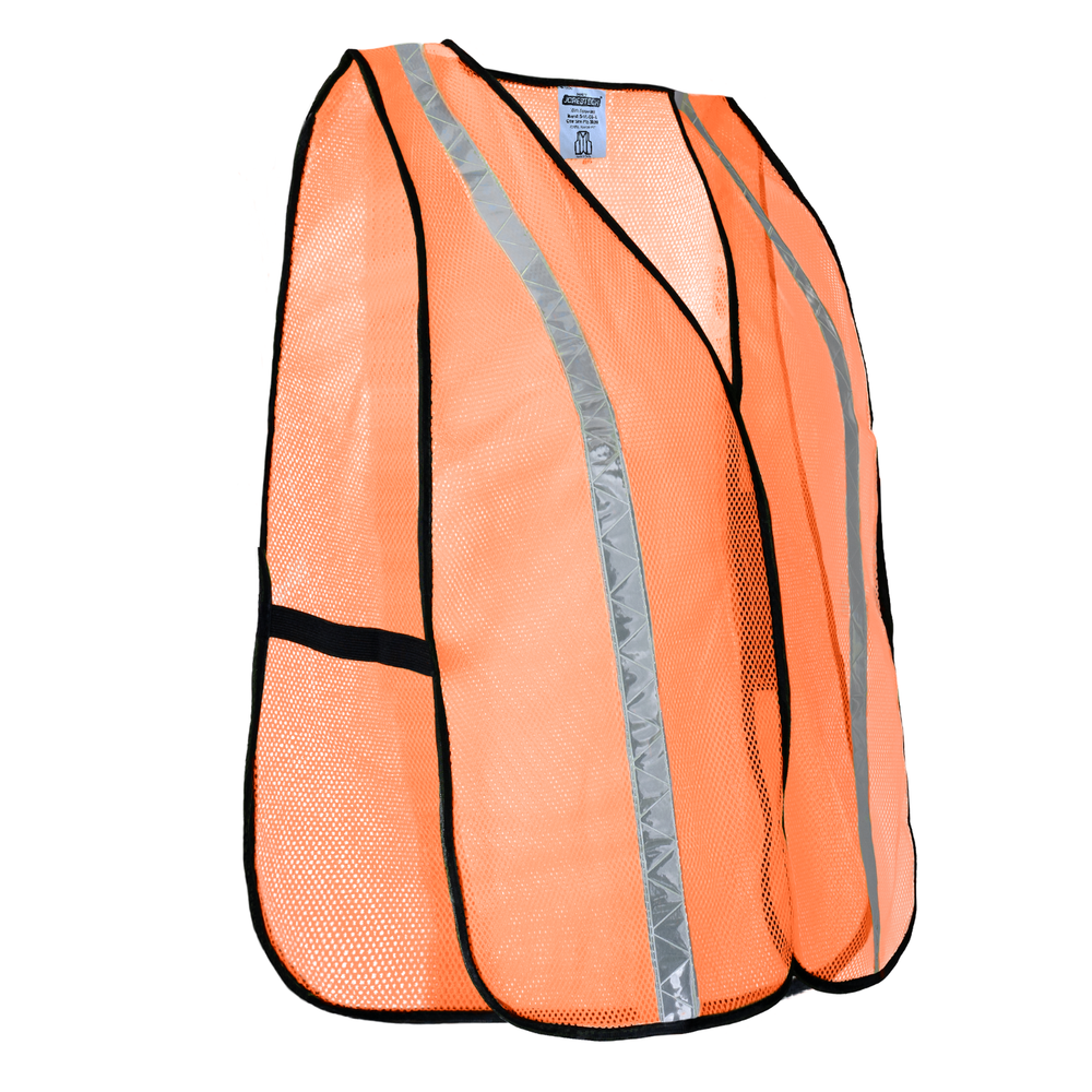 Orange Safety Vest Emergency mesh JORESTECH