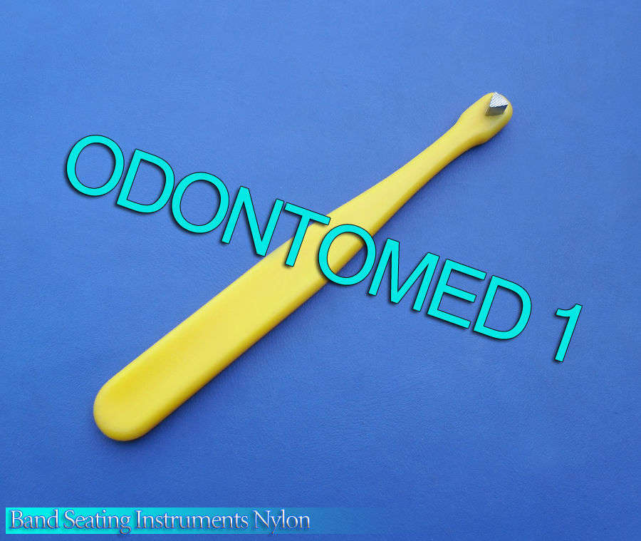 Band Seating Instruments Yellow Nylon Dental instruments