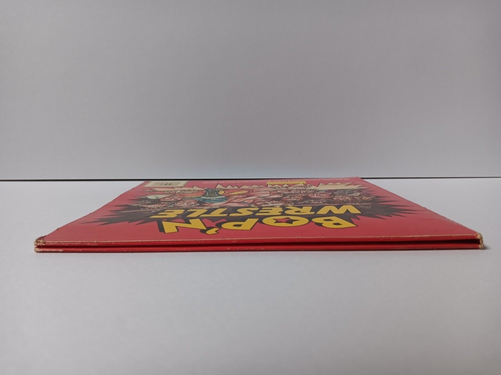 Commodore 64/128 Bop N Wrestle Computer Game Software Tested/Works