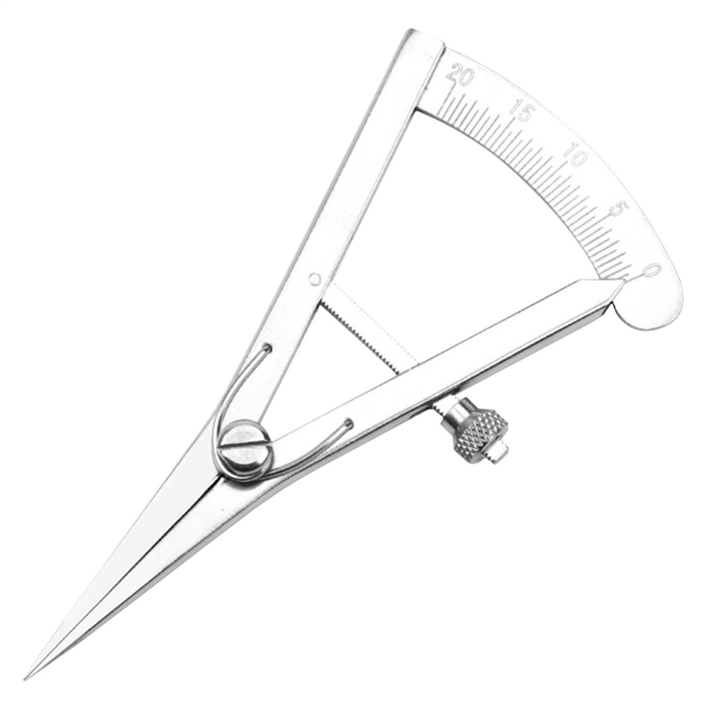 Leather Compass Adjustable Scribing Marking Gauge Lockable Divider Wing Creaser