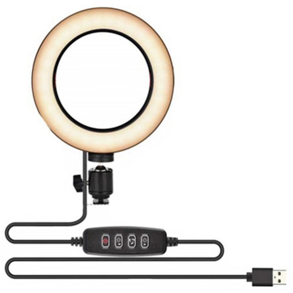 Practical USB interface adjustable fill light beauty lamp without holder