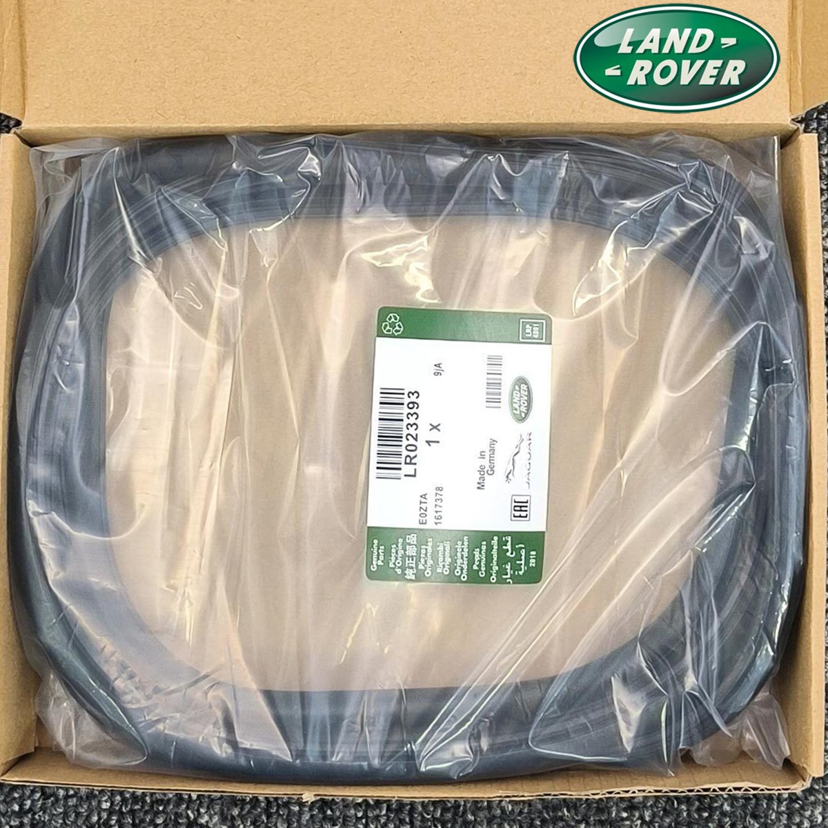 Genuine OEM LR023393 Sunroof glass seal for Land Rover Range Sport 2006-2013