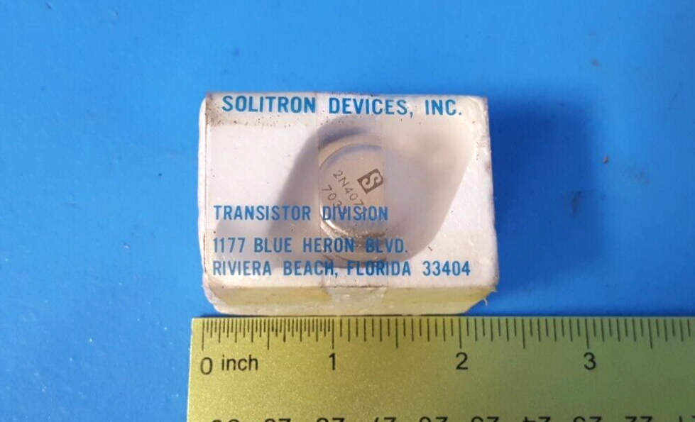 TRANSISTOR, 2N4071, SOLITRON