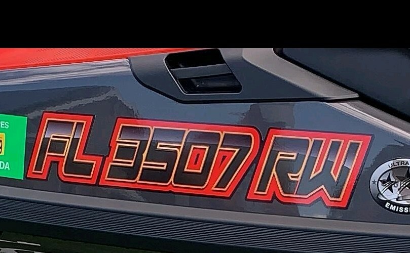 JET SKI Custom Registration Numbers Decals Stickers