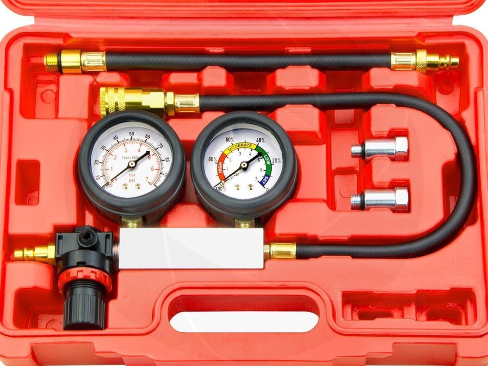 Cylinder Leak Down Tester Petrol Engine Compression Leakage Leakdown Detector