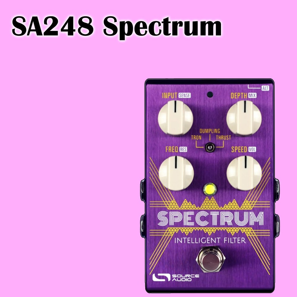 Source Audio Spectrum Intelligent Filter Effects Pedal SA248 SA-248 In Box!