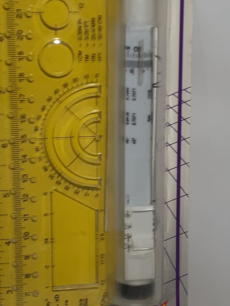 Rolling Ruler Balancing Scale Parallel Circle Compass T Square Geometric