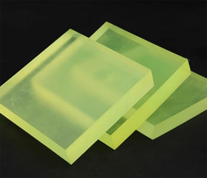Polyurethane Square PU Damping PlateDieCutter Plate Plate Elastic Rubber Sheet