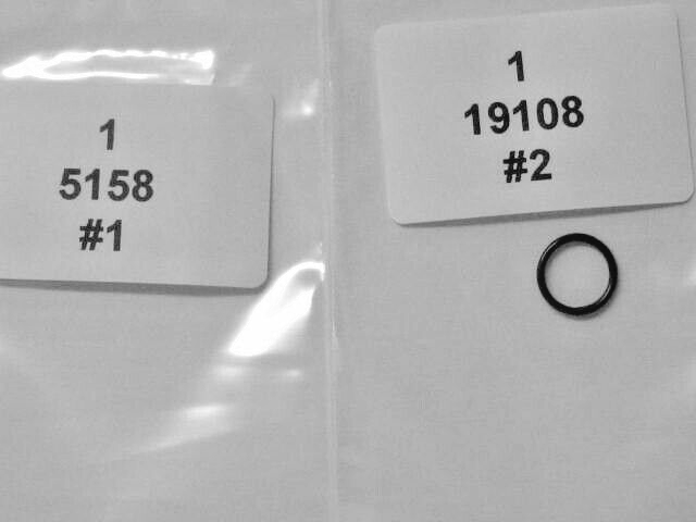 FX DRS to Schematic O-Ring Kit / R&S 2-23FXDRS / See Description Below