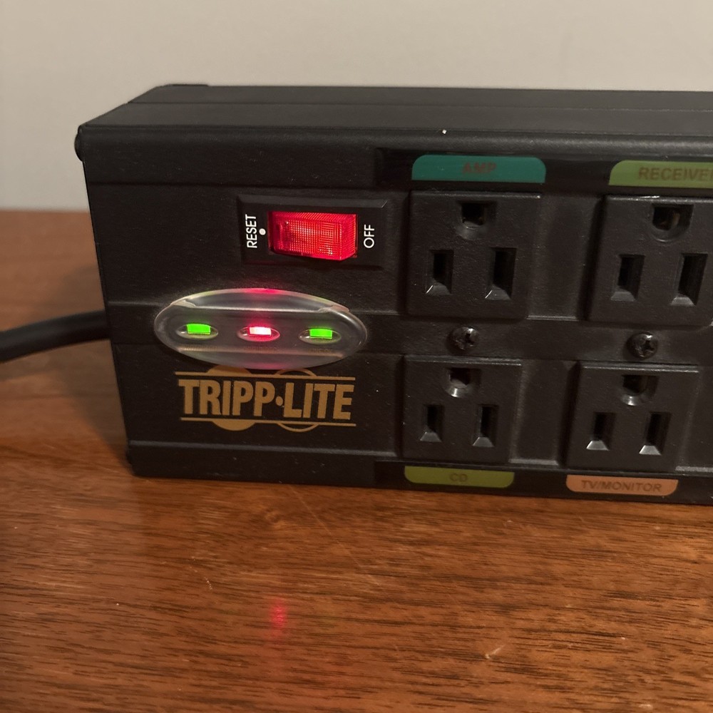 Tripp Lite Transient Voltage Surge Suppressor HT10DBS Works! EUC