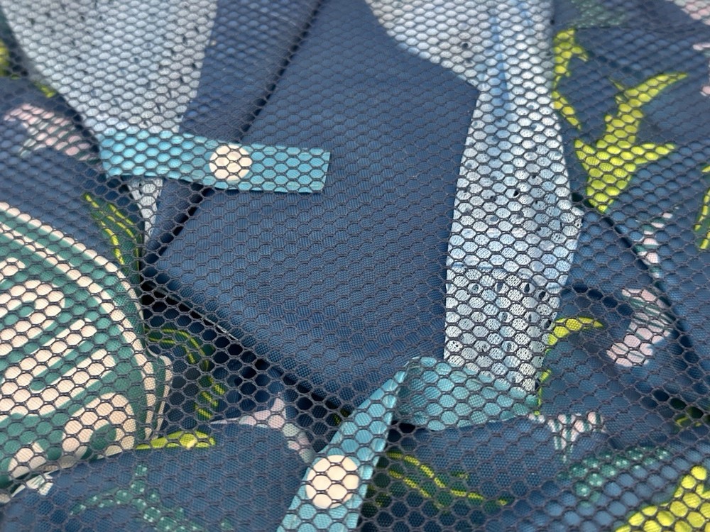 Swimways Sun Canopy Spring Baby Float Hyper-Flate Valve - Shark - Soft Mesh NEW