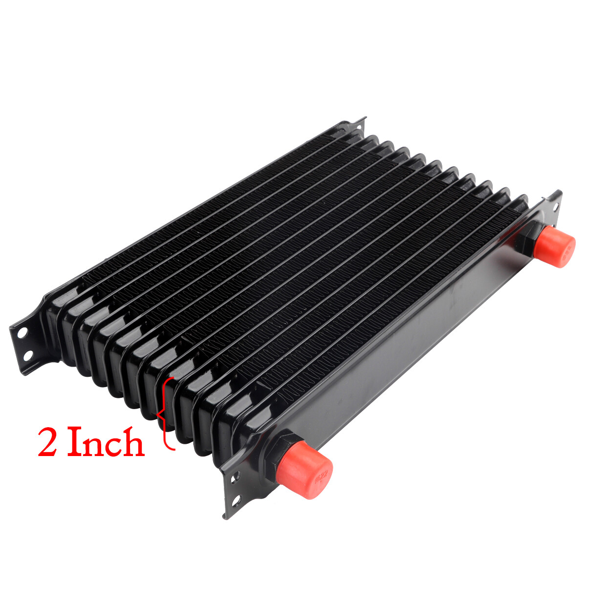 Universal Auto Engine Transmission Oil Cooler Radiator & Fitting 13 Rows AN10
