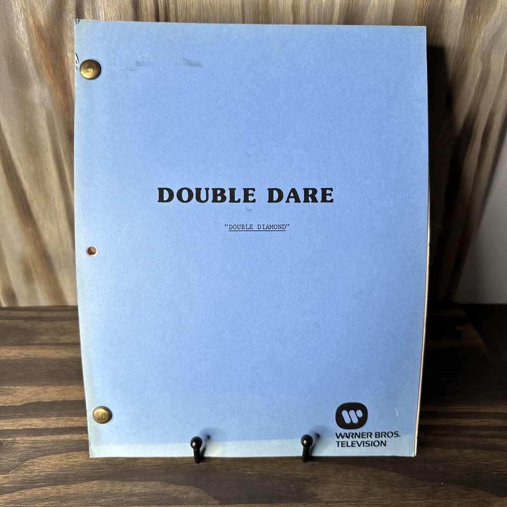Double Dare Script | Double Diamond | Billy Dee Williams | 1985 | Original