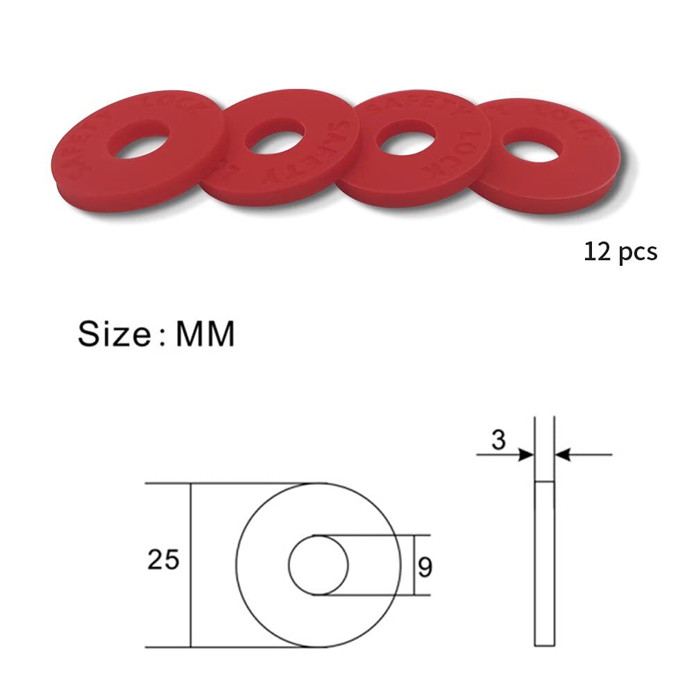 12 Pcs Guitar Strap Locks Silicone Strap Locks Rubber Guitar Protector