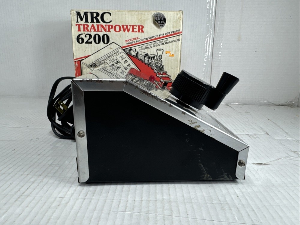 MRC Train Power 6200 G / Ho / N Scale Transformer, Controller For Train Set