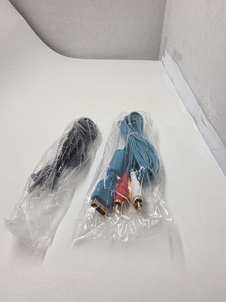 Playstation 1 & 2 AV cables & AC Power Adapter Cord Bundle Combo SET