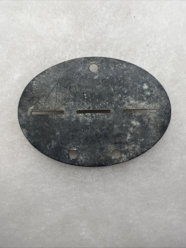 WW2 German Prisoner Of War POW Tag US Early Style (CC877