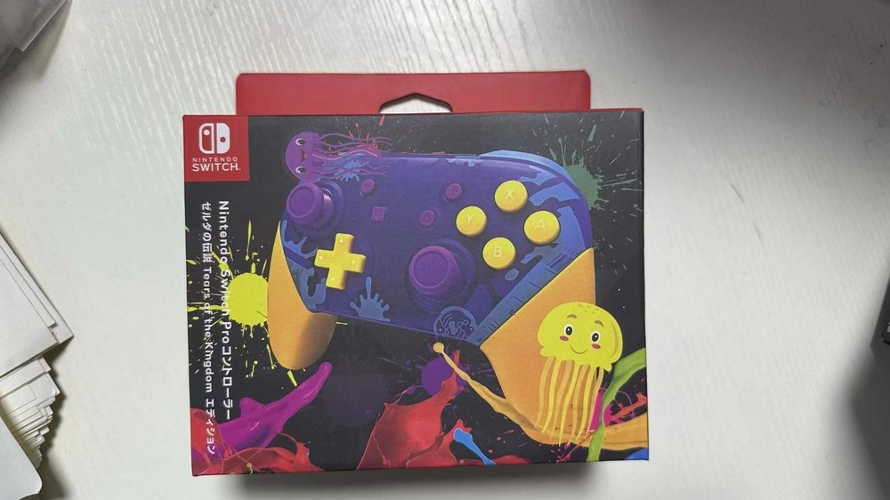 Nintendo Switch Pro Controller Splatoon Octopus Special Edition Sealed Brand New