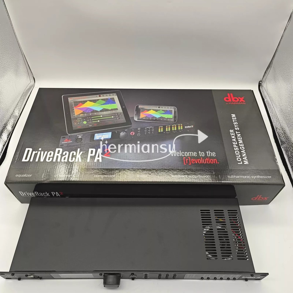 NEW DBX DriveRack PA2 Complete Loudspeaker Management System PA2