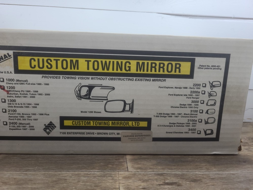Custom Towing Mirror #1200