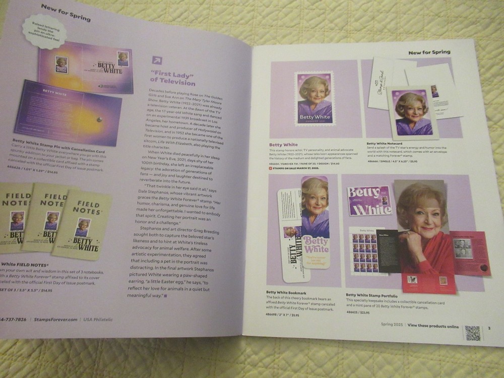 USPS USA Philatelic Spring 2025 Catalog