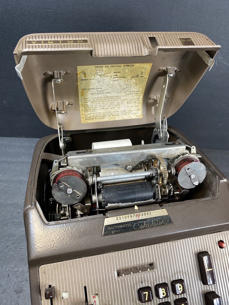 Vintage VICTOR Adding Machine