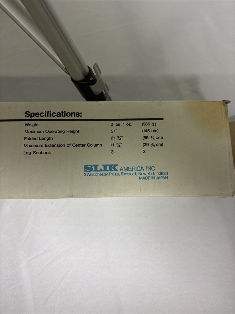 Slik insta-lock 600 tripod 57”