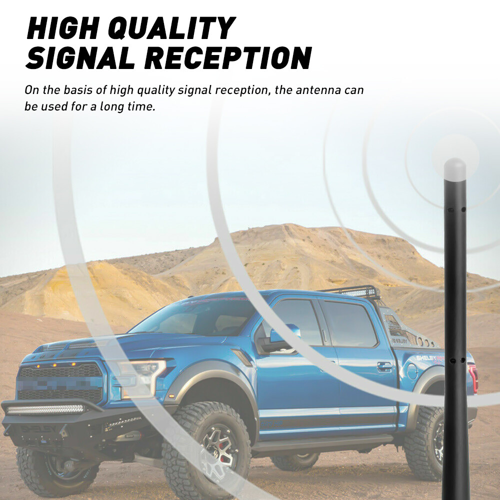 For TOYOTA TUNDRA 2000-2020 7" Short Aerial Antenna Mast Radio AM/FM Reception