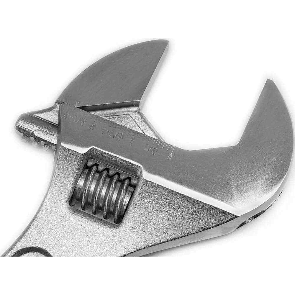 Crescent AC224VS Adjustable Wrench: Chrome-Plated