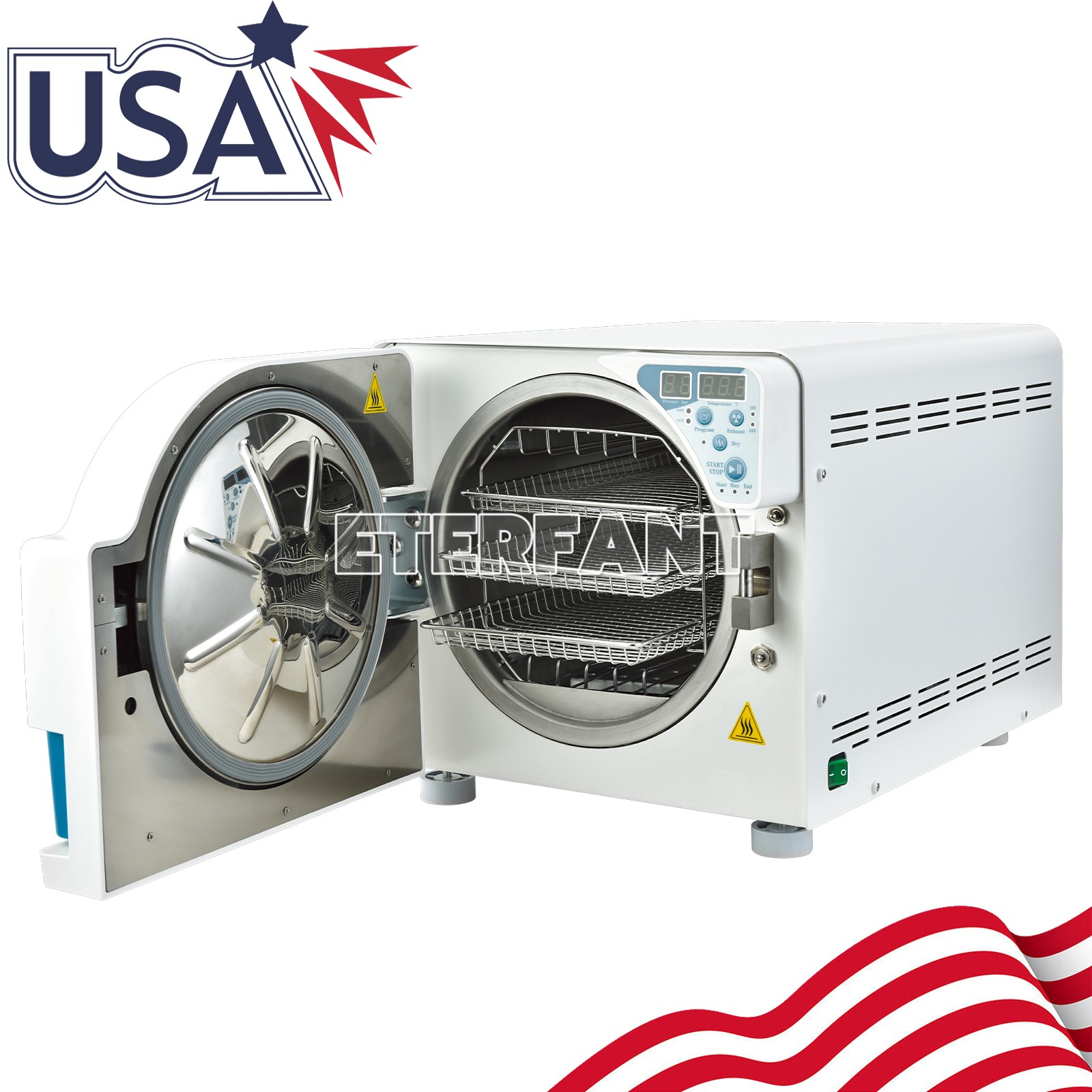 16/18/23L Class N Dental Medical Autoclave Steam Sterilizer with Drying Function