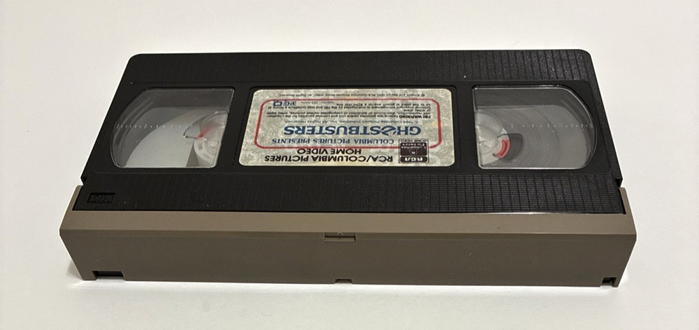 Ghostbusters VHS 1984 Early Release