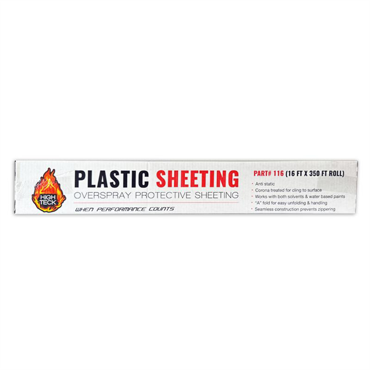 High Teck 116 Plastic Masking Sheeting 16ft x 350ft