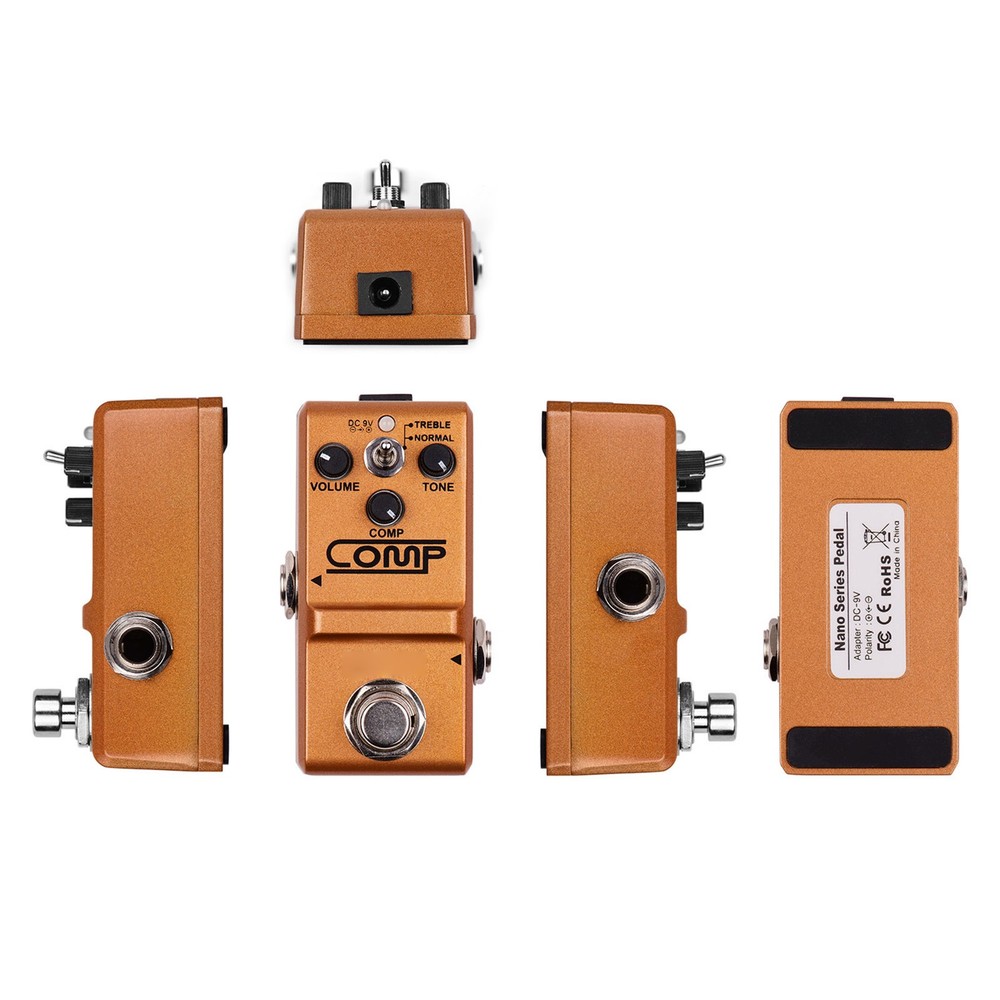 Compressor Guitar Effect Pedal True Bypass Normal 2 Modes Y9M1