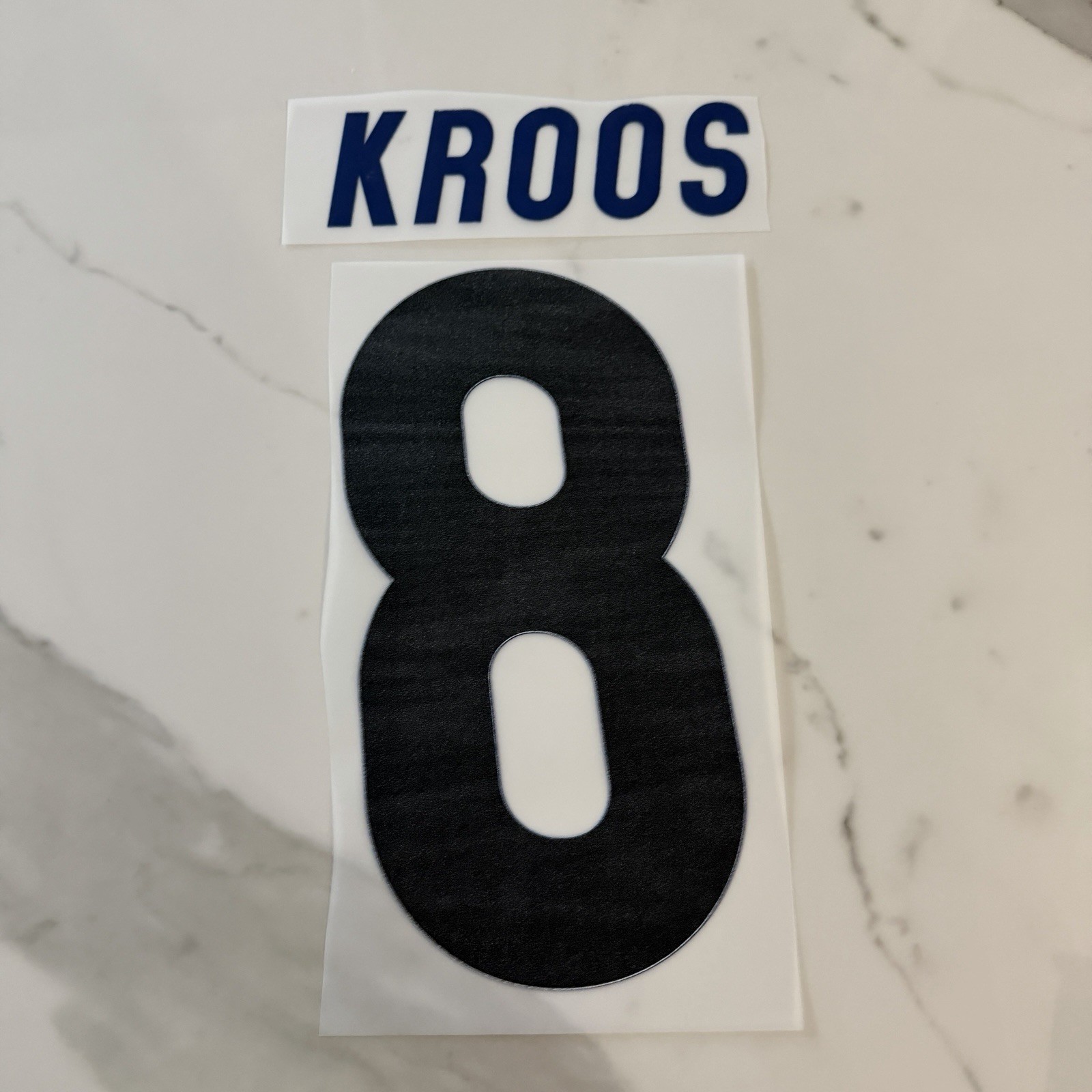 2016-17 KROOS 8 Home Real Madrid Nameset Name Number Dorsal