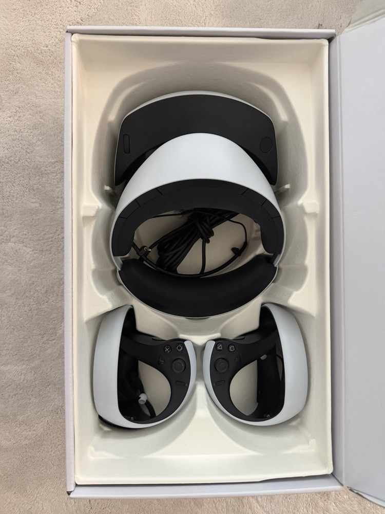 Sony PlayStation VR2 Headset with Controllers in Box