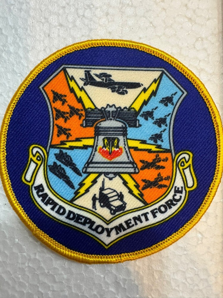 USAF US Air Force Rapid Deployment Force Patch