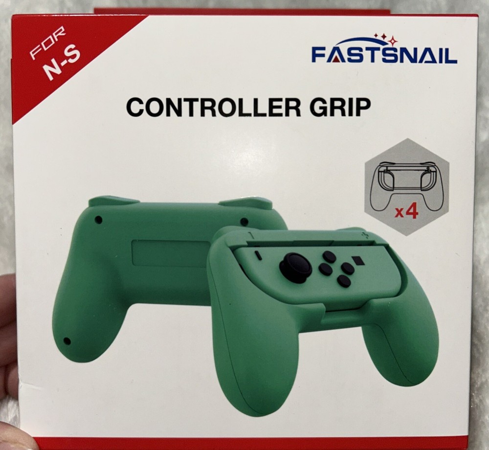 FASTSNAIL~4 Pack~Controller Grip Kit~Compatible with Nintendo Switch~NEW