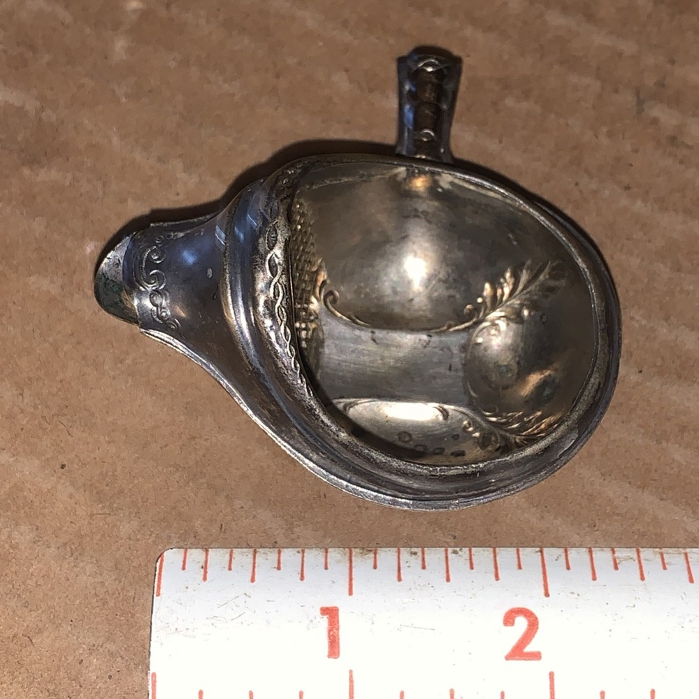 Antique Sheffield Silver? Tea Strainer