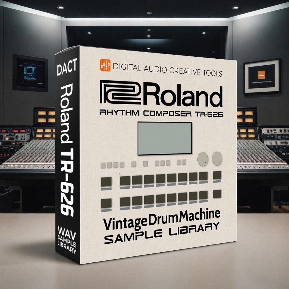 Roland TR-626 Drum Machine Sample Library