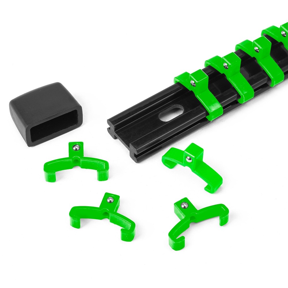 20 Pcs 1/2 Inch Drive Clips For Abs Socket Rails Organizer Abs Plastic Rail Orga