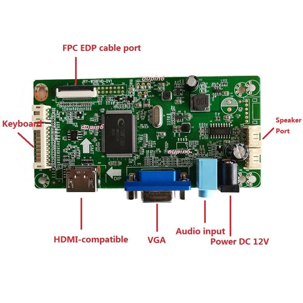 EDP Board Controller kit for N156HGE EB1 EB2 1920X1080 panel HDMI VGA LCD Screen