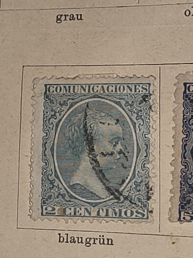 Foreign Spanien 2c Stamp Used - #I222