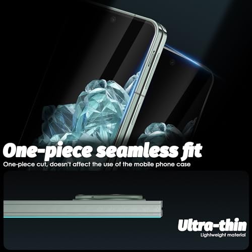 Orzero (3 Pack) Tempered Glass Screen Protector Compatible for OnePlus Open