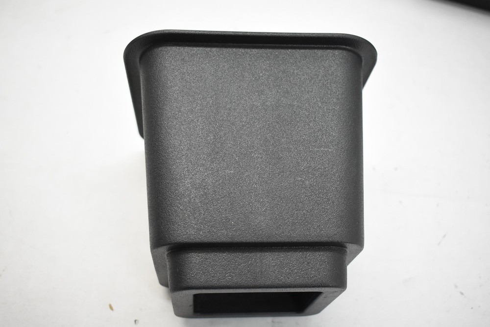 Set 8 Black Plastic Square Planter Pots Nursery Garden Indoor Stackable 2 Sizes