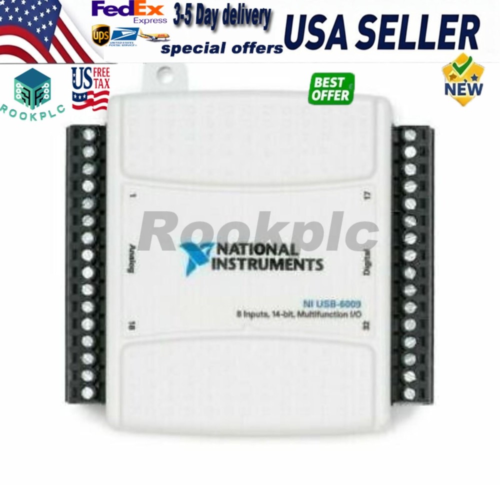 National Instruments️ New USB6009 USB-6009 Multifunction I/O Device
