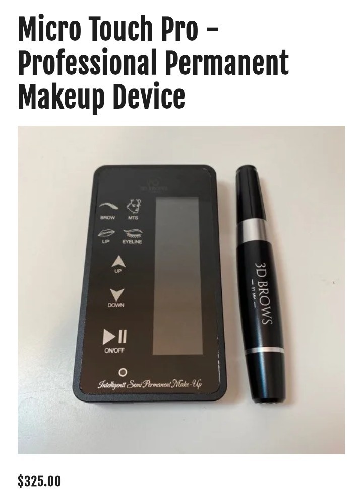 Micro Touch Pro Professional Permanent Makeup Device
