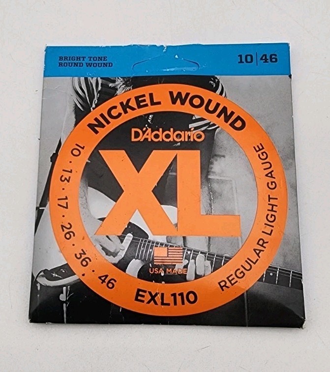 D'Addario EXL110 XL Regular Light Electric Strings (10-46)