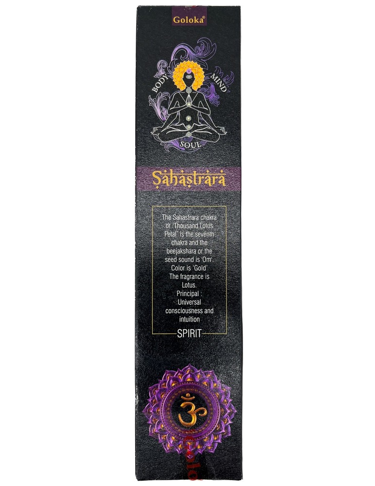 Goloka 7 Chakra Incense Kit