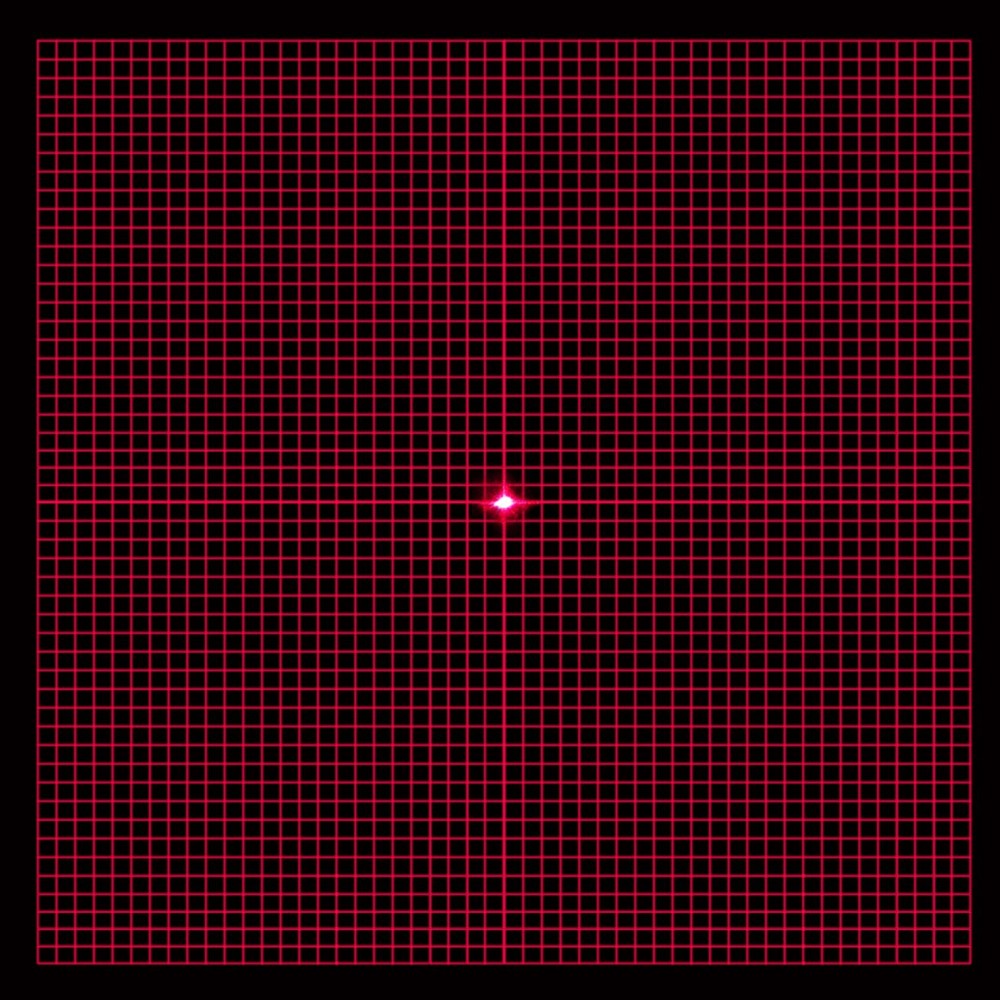 5pcs Laser Light Grid Pattern DOE Diffractive Optical Elements Grating Lens