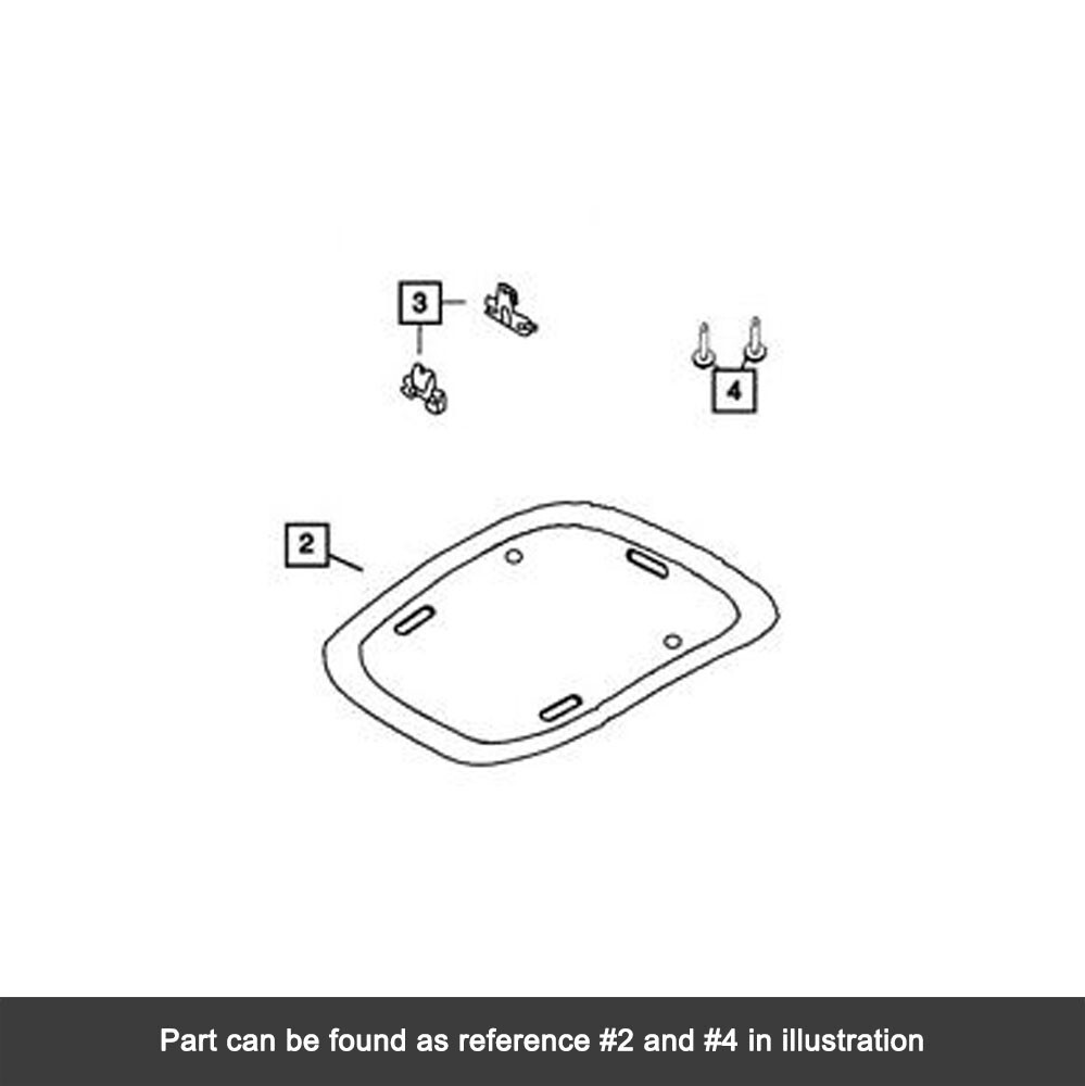 2003 2004 Dodge Dakota Durango Overhead Console Retainer Bracket Mopar OE OEM